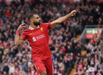 محمد صلاح يكشف سر احتفاله بالقوس والسهم في الدوري الإنجليزي